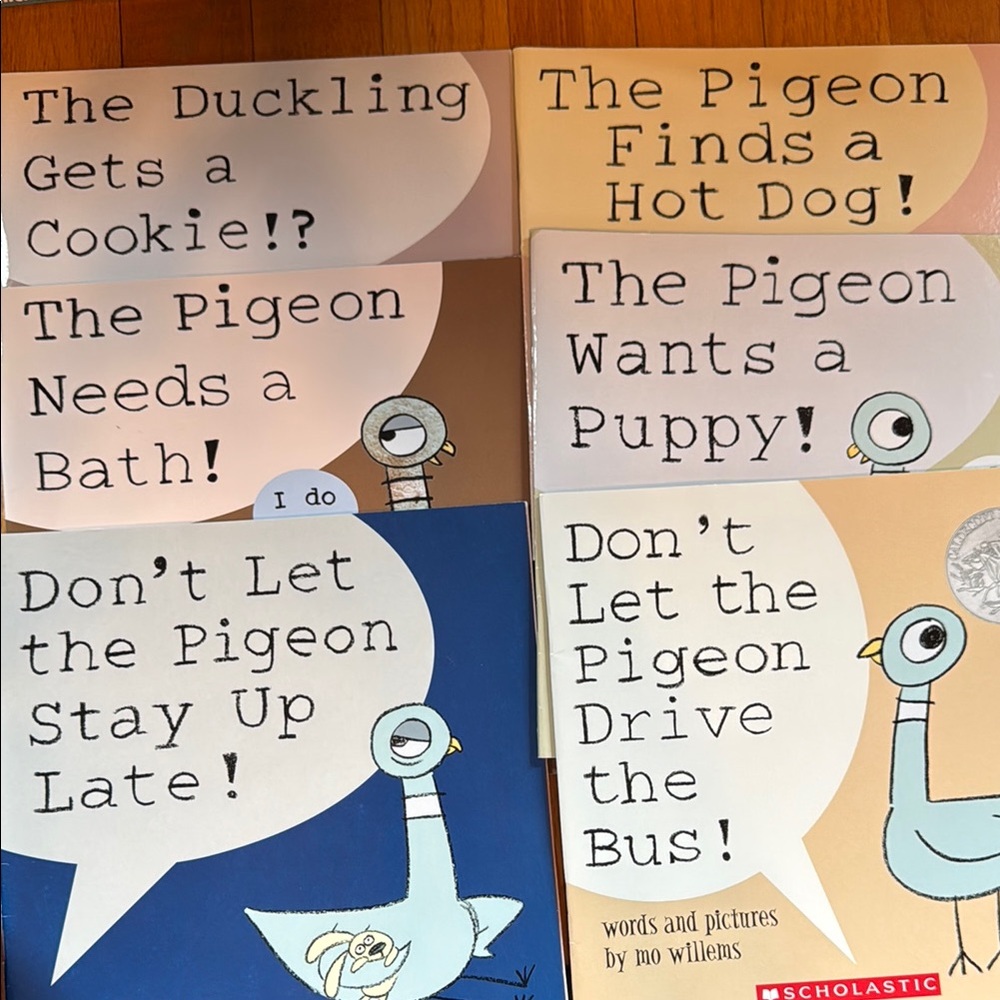 Mo Willems Pigeon Book Set
